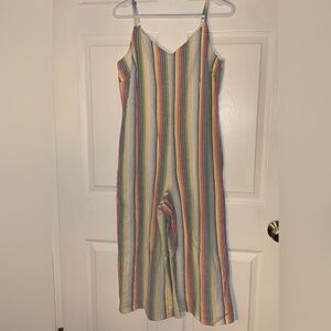 Jude Connally Multicolor Striped Women's Romper Size Medium